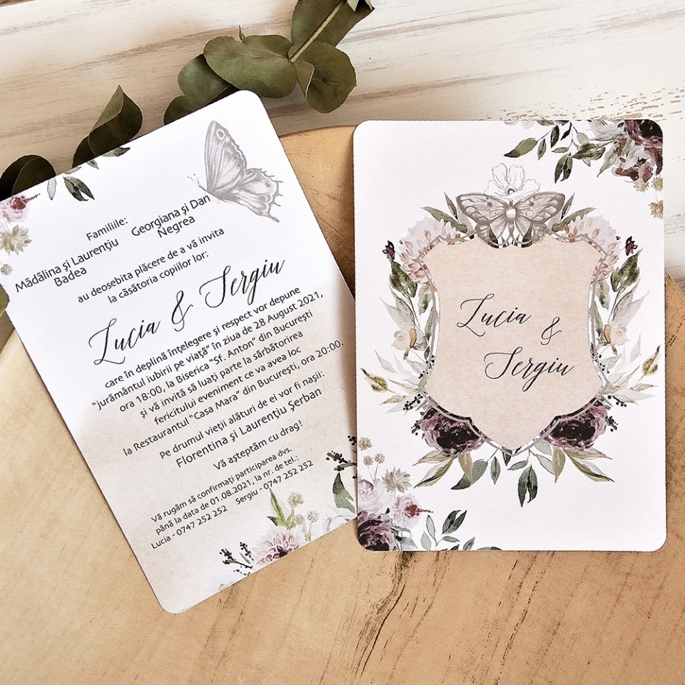 Invitatie de nunta ECO 39789