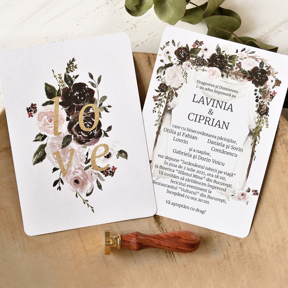 Invitatie de nunta ECO 39780