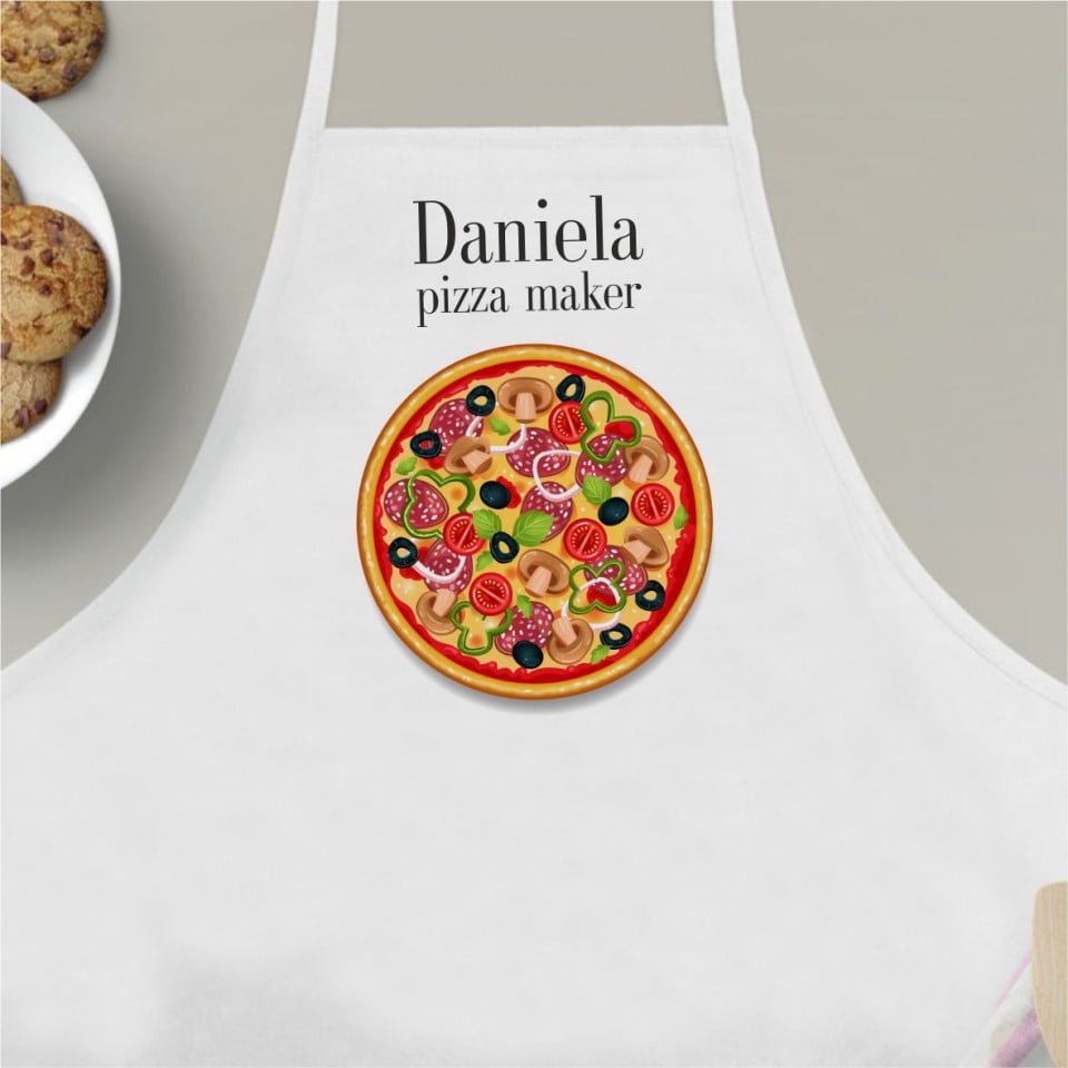 Sort de bucatarie personalizat Pizza