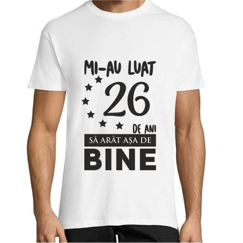 Tricou personalizat Mi-au luat ani sa arat asa