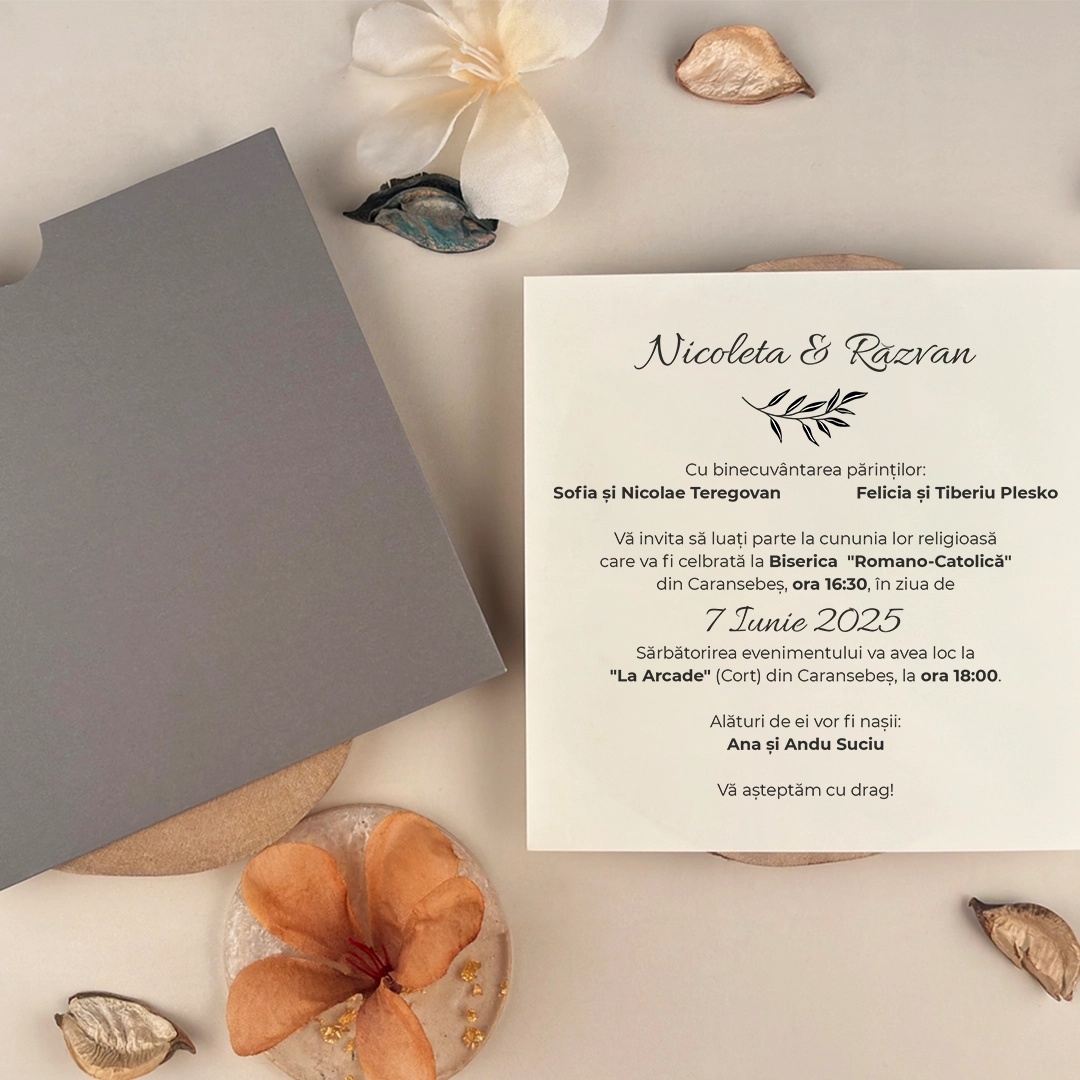 Invitatie de nunta 13317