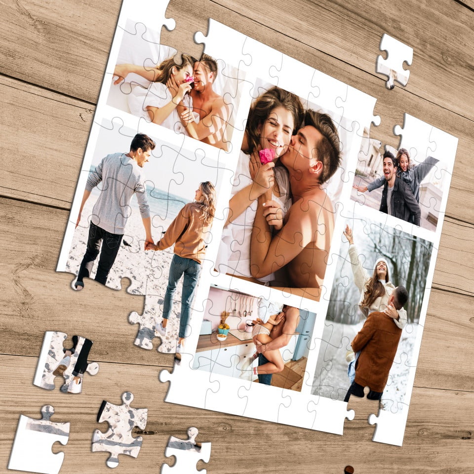 Puzzle personalizat cu 6 fotografii