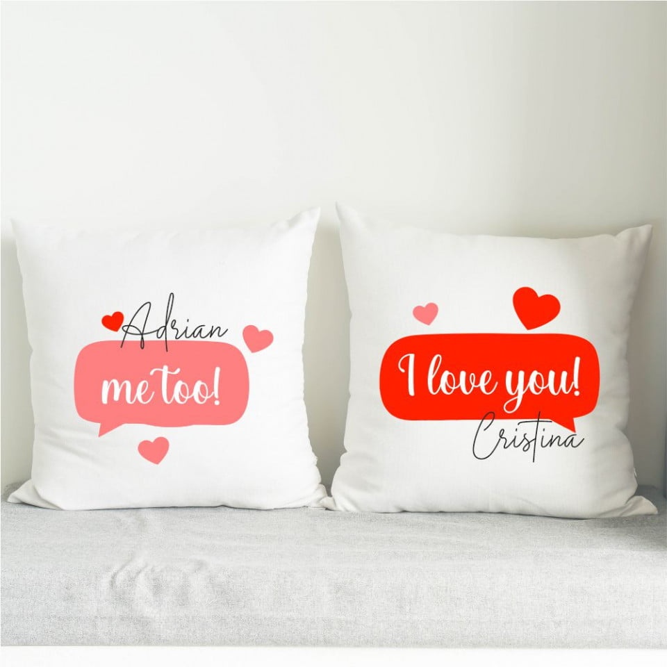 Set de 2 perne personalizate conversatie