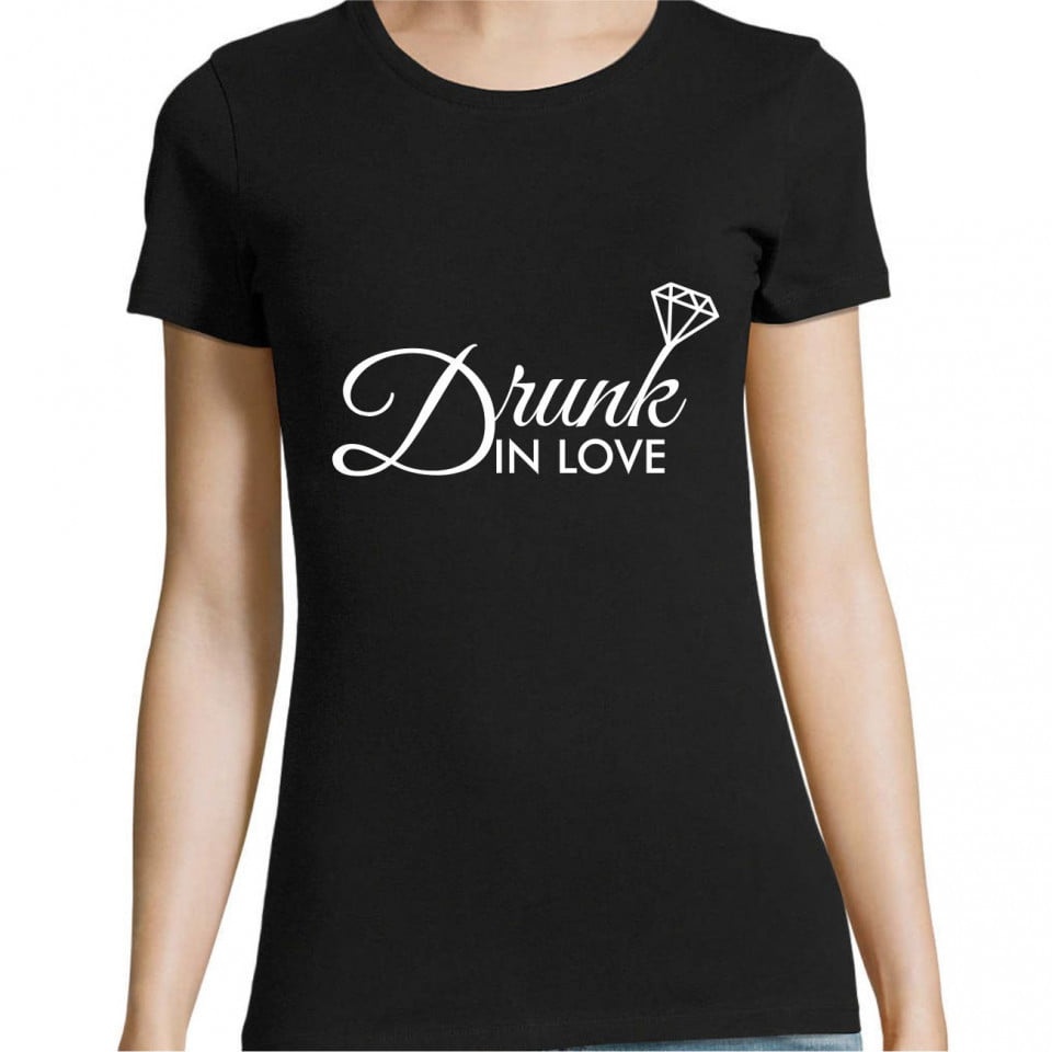 Tricou personalizat Drunk in love