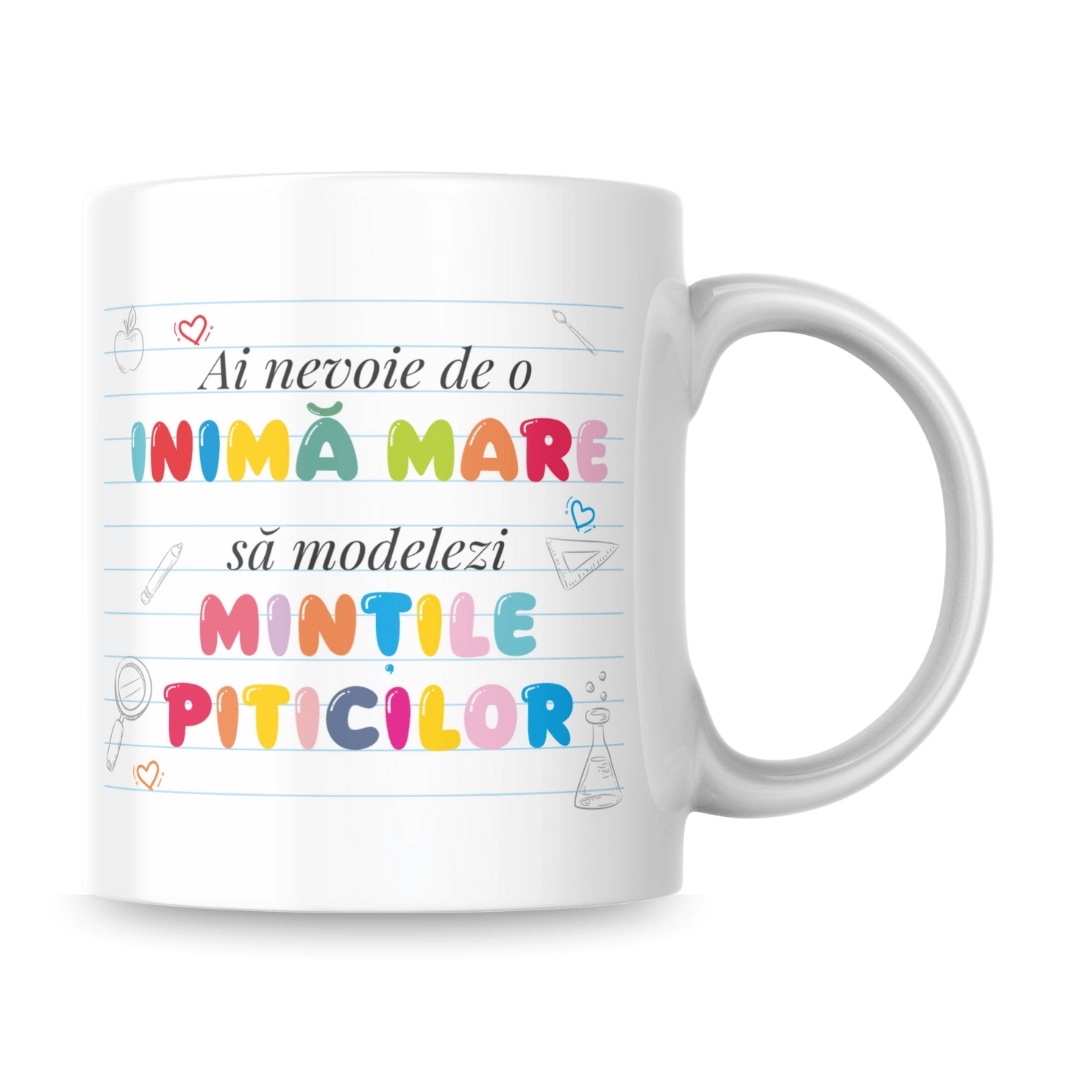 Cana personalizata educatoare - Mintile piticilor