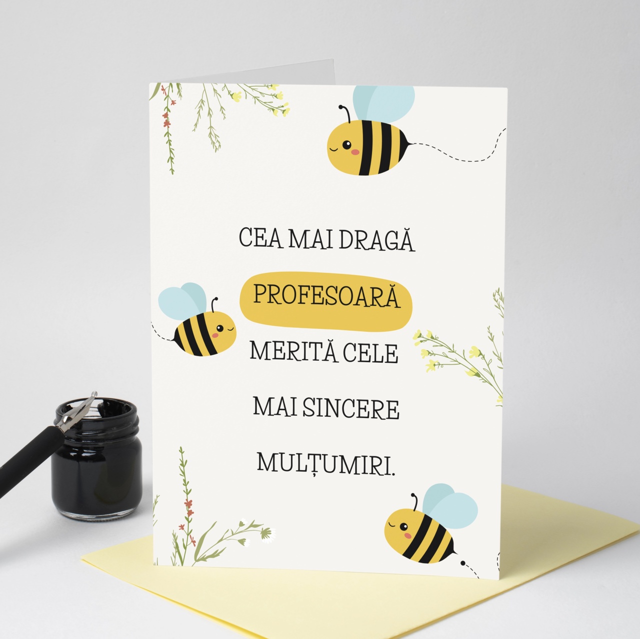 Felicitare de multumire