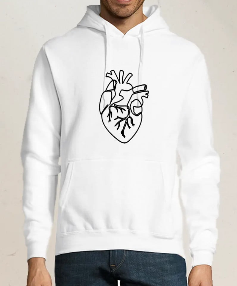 Hanorac personalizat heart