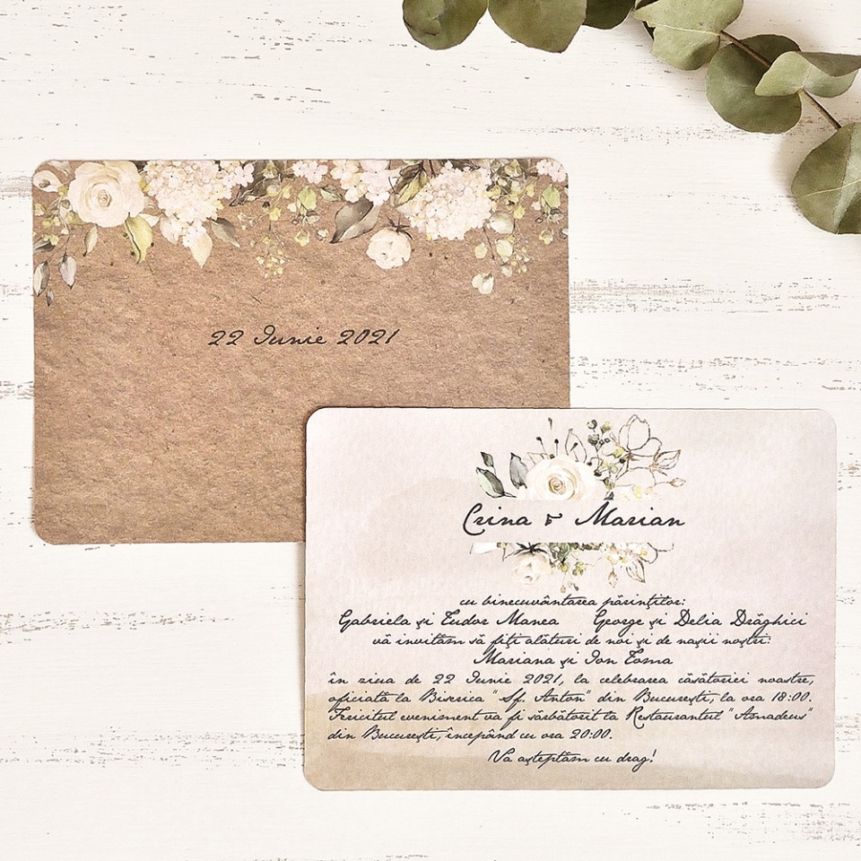 Invitatie de nunta ECO 39782