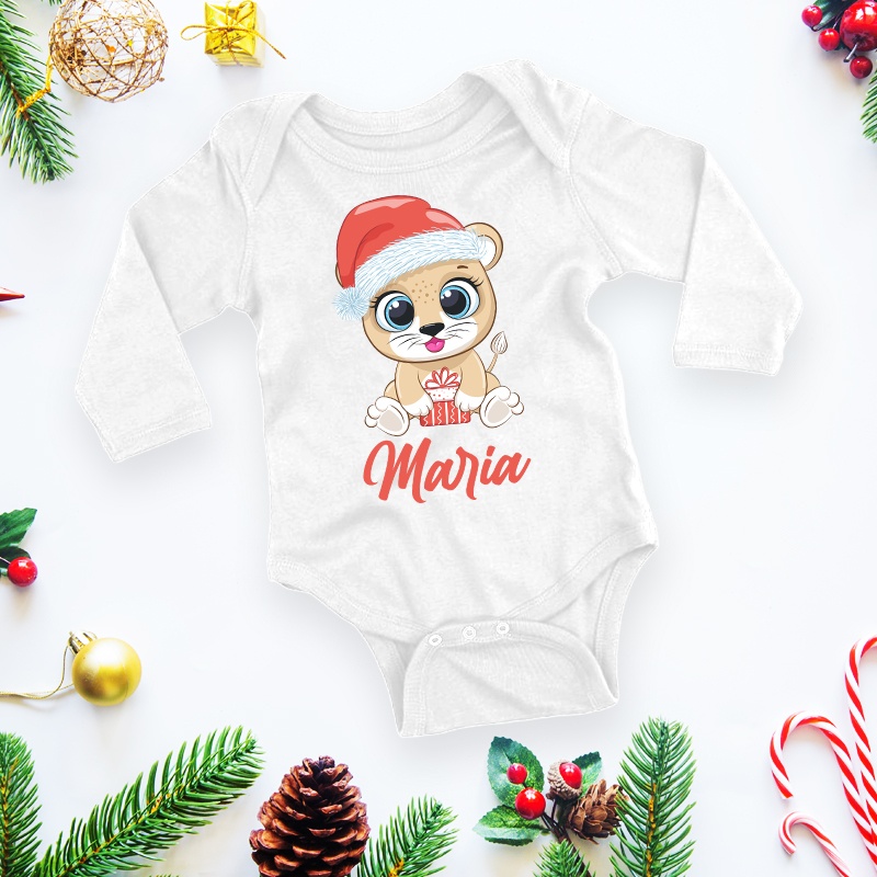 Body personalizat cu nume Christmas