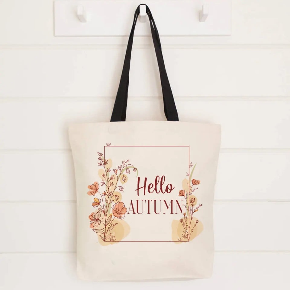 Geanta personalizata Hello Autumn