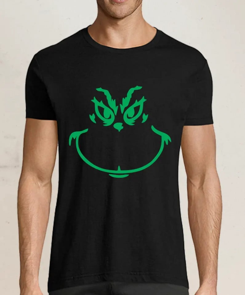 Tricou personalizat Grinch face