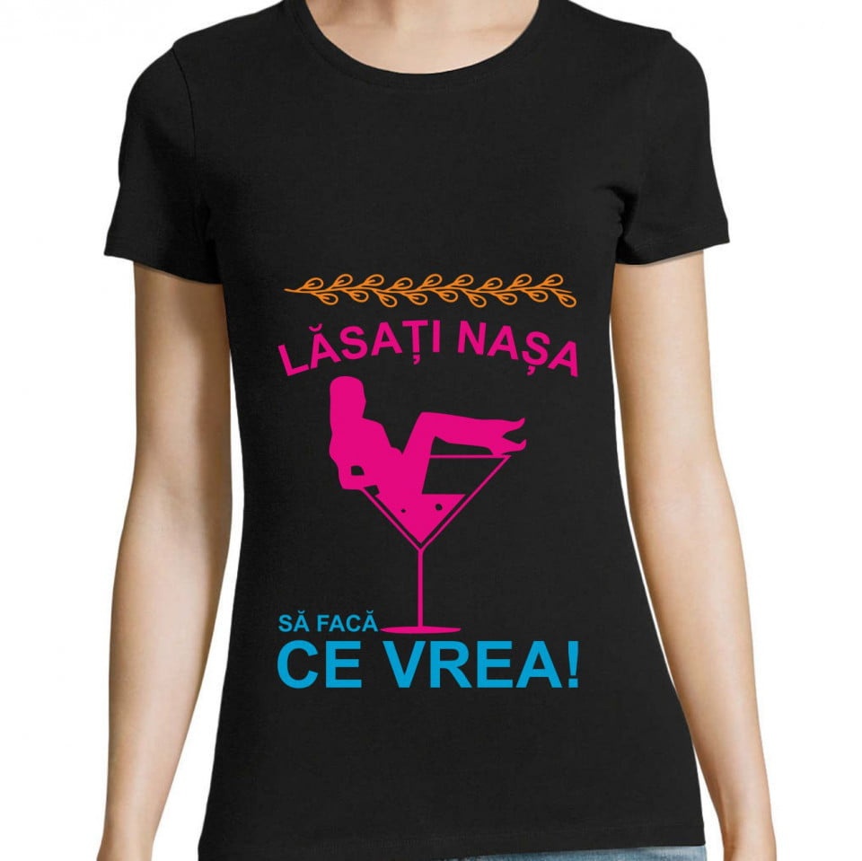 Tricou personalizat Lasati nasa!