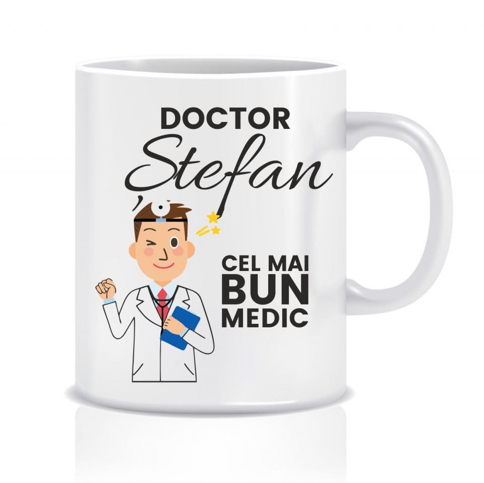 Cana personalizata - pentru cel mai bun doctor