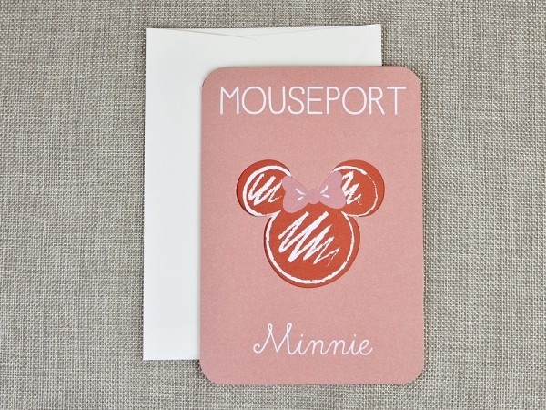 Invitatie de botez pasaport Minnie 15706