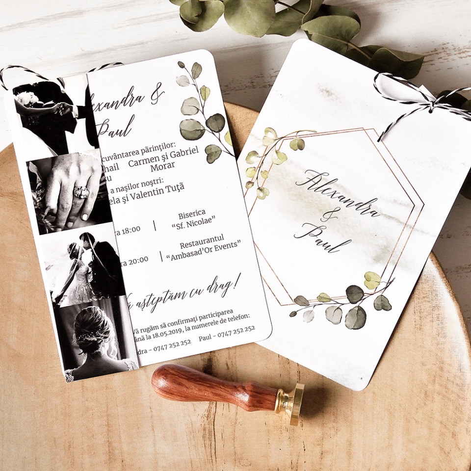 Invitatie de nunta ECO 39784