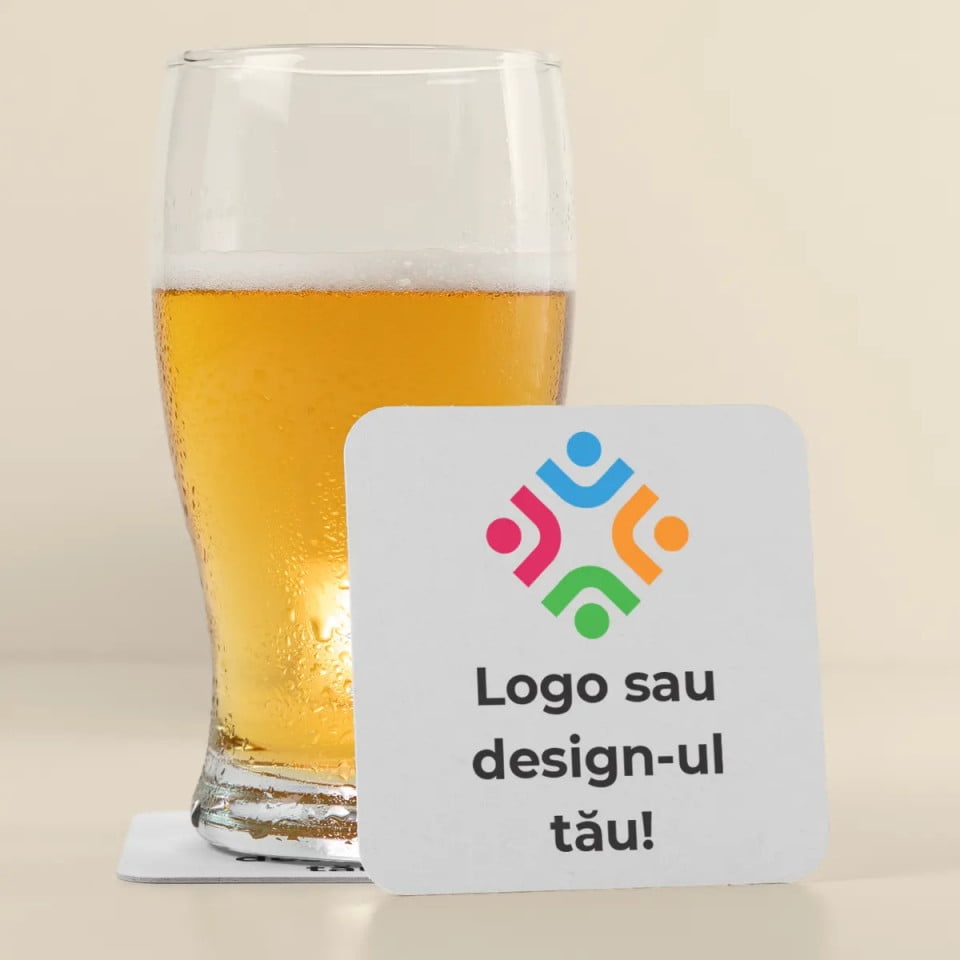 Suport de pahar personalizat cu logo sau modelul tau