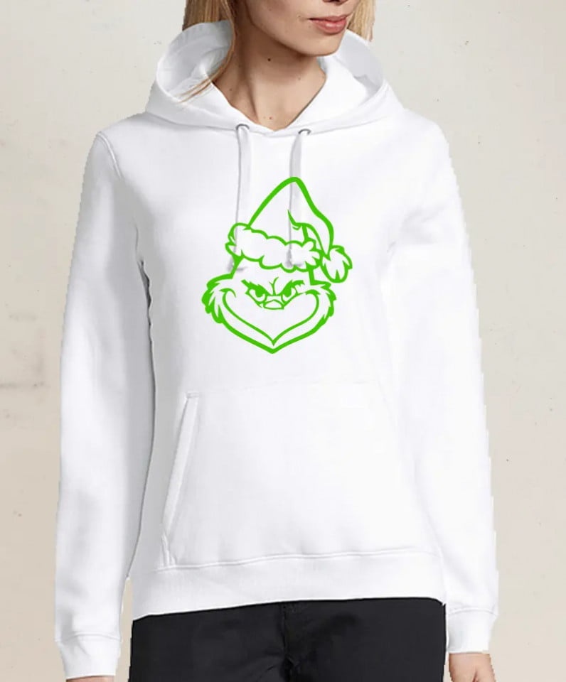 Hanorac personalizat Baby Grinch face