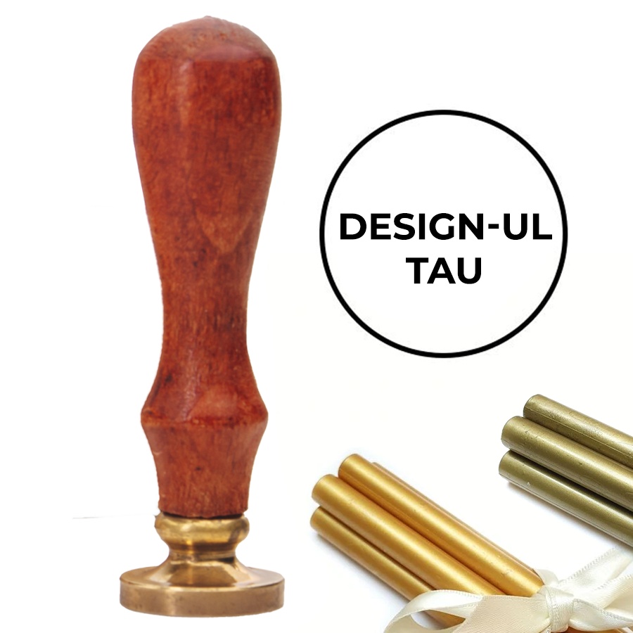 Sigiliu de ceara personalizat cu initiale