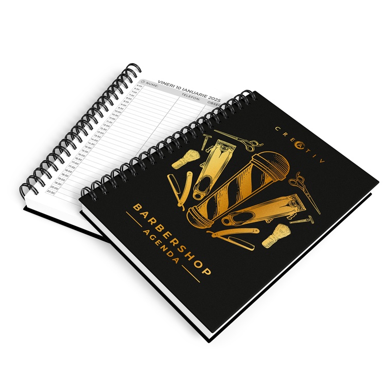 Agenda datata Barbershop 2026