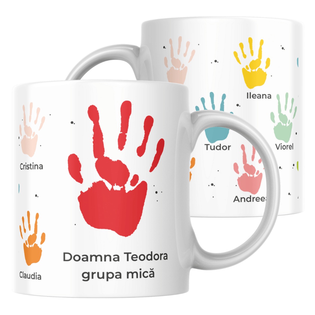 Cana personalizata pentru la gradinita