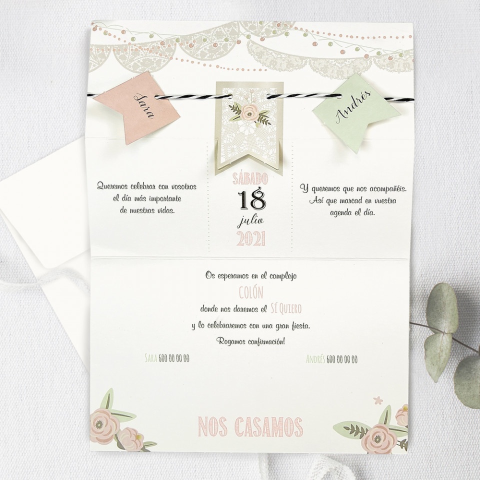 Invitatie de nunta 39730