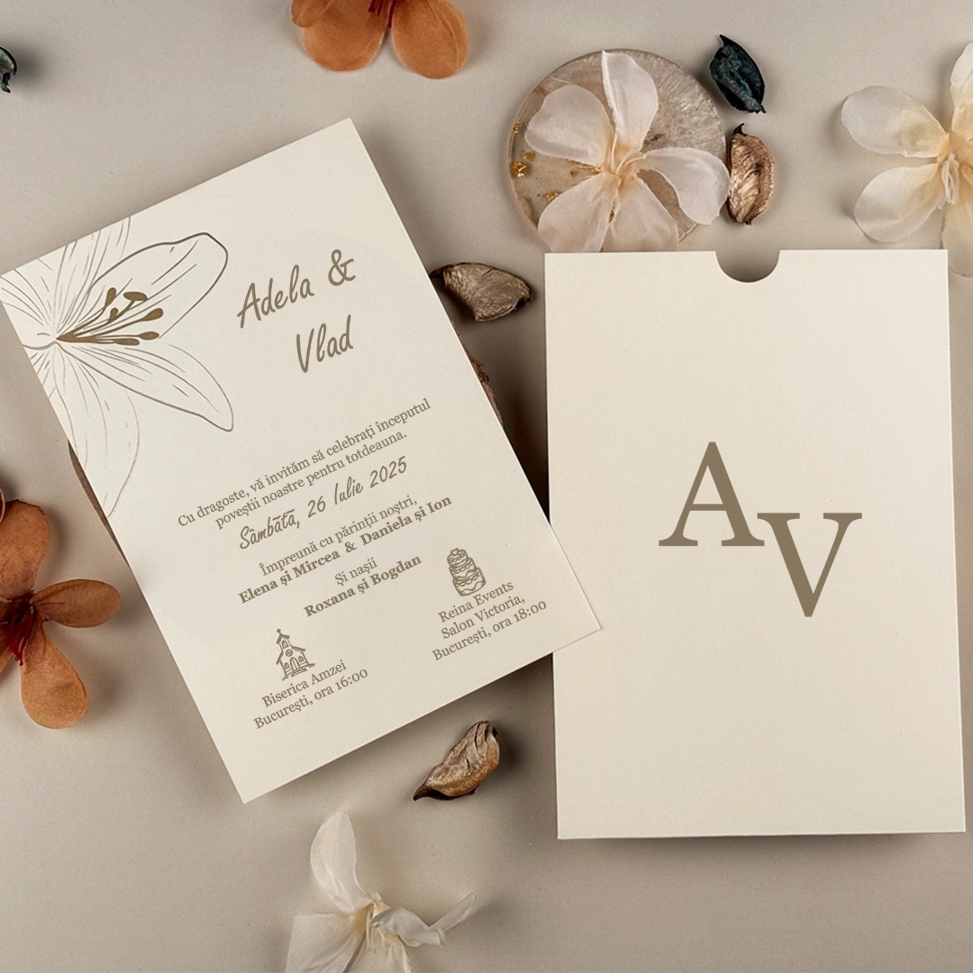 Invitatie de nunta 13310