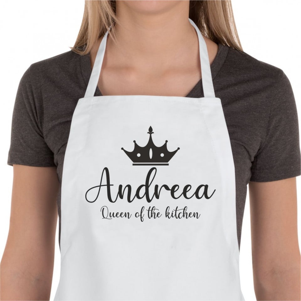 Sort de bucatarie personalizat Queen of the kitchen