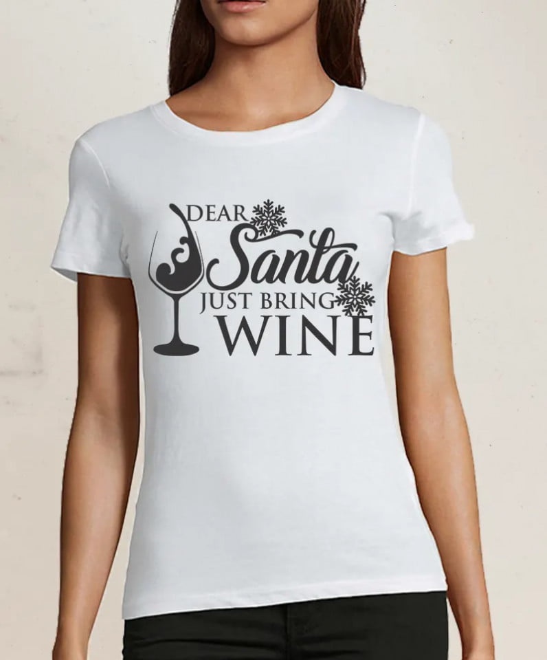 Tricou personalizat Dear Santa