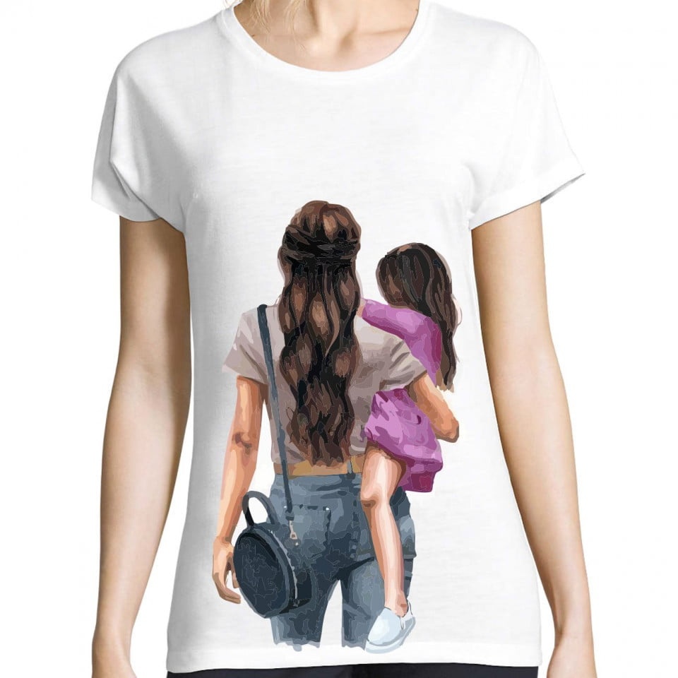 Tricou personalizat Mama & Fiica