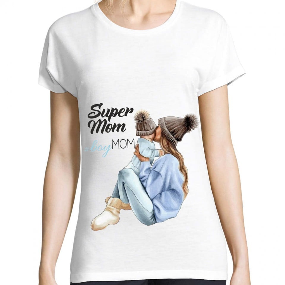 Tricou personalizat Super Mom