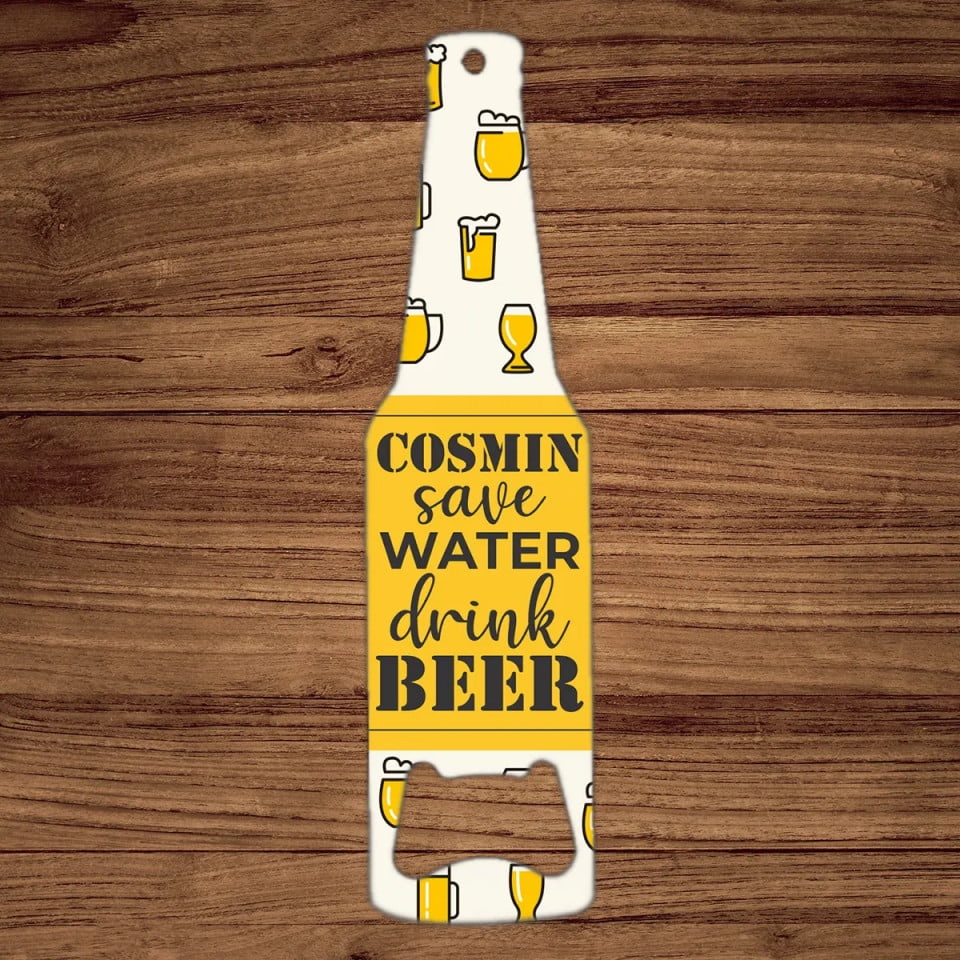 Desfacator in forma de sticla personalizat - Beer