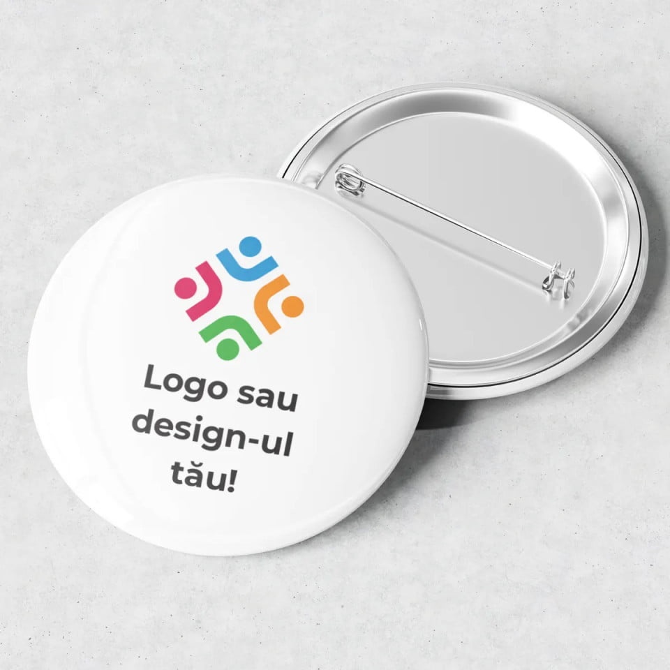 Insigna personalizata cu logo