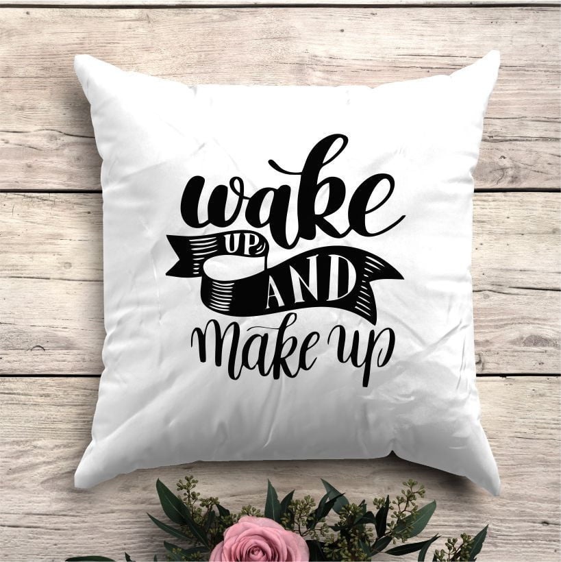 Perna personalizata Wake up, Make up