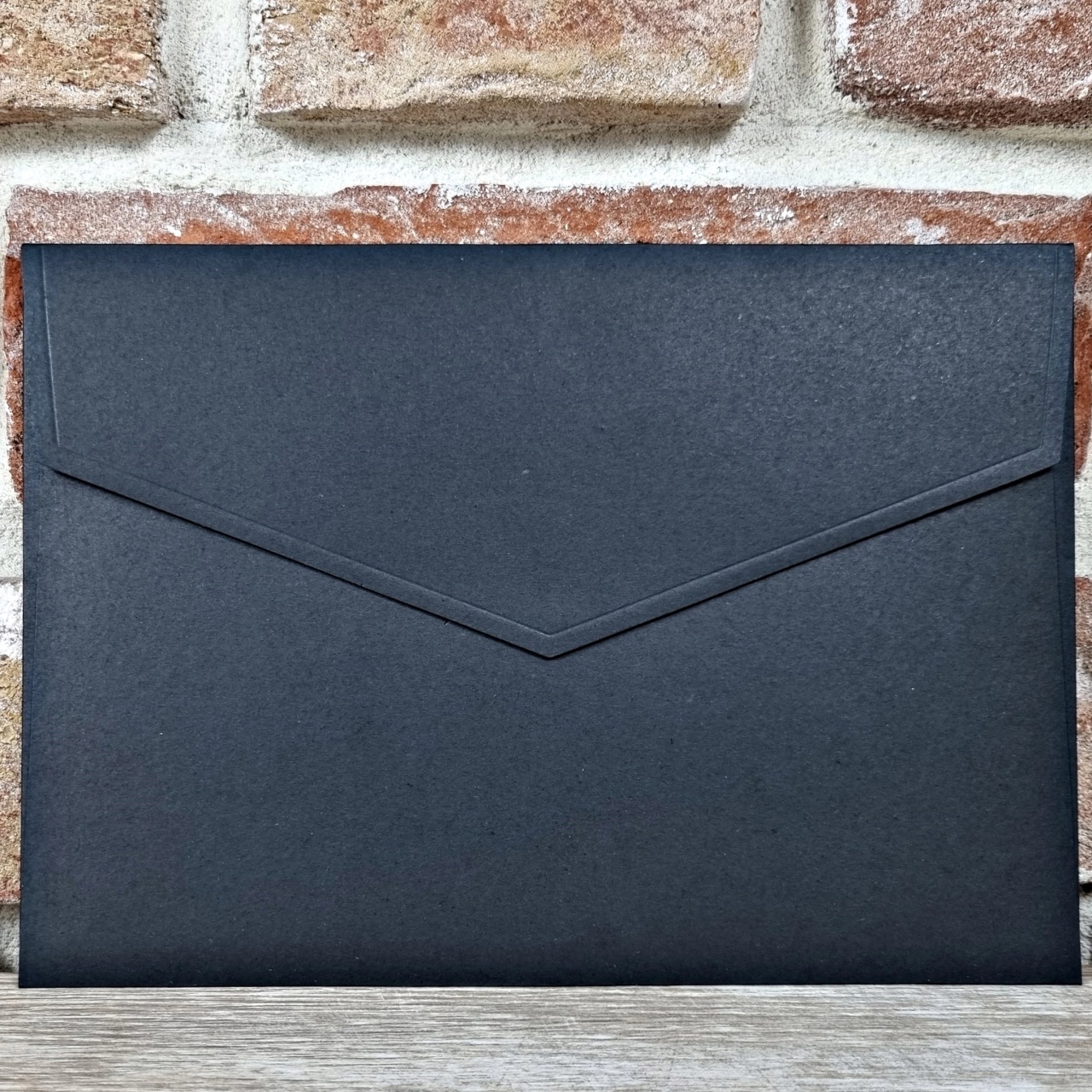 Plic negru 14x20 cm Z9234