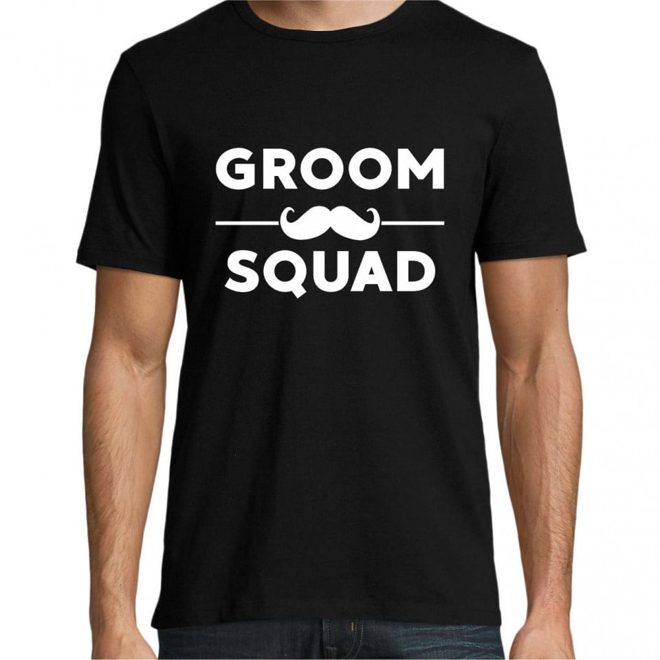 Tricou personalizat GROOM SQUAD