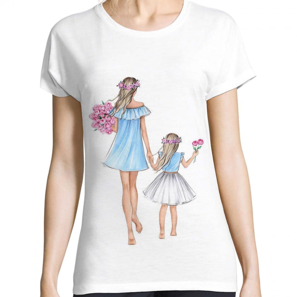 Tricou personalizat Mama & Fiica II