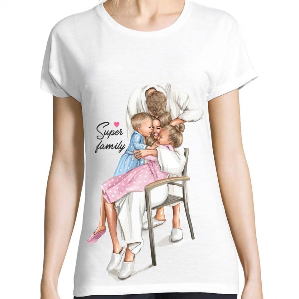 Tricou personalizat Super family