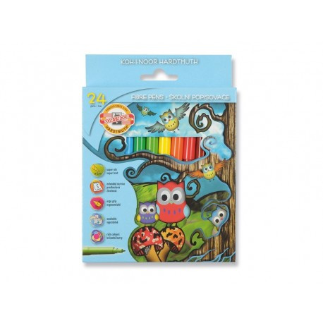 Carioca 24/set Owls Koh-I-Noor horus-center.ro imagine 2022 depozituldepapetarie.ro