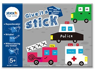 Carte creativa Stick”n Give it a Stick – patrate (+5 ani) horus-center.ro imagine 2022 depozituldepapetarie.ro