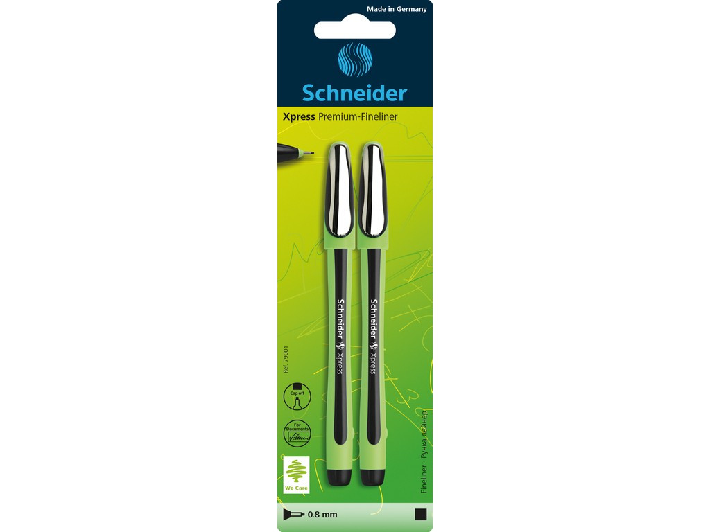 Blister Fineliner Schneider Xpress – negru horus-center.ro imagine 2022 depozituldepapetarie.ro