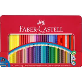 Creioane colorate 48 Culori Cutie Metal Grip 2001