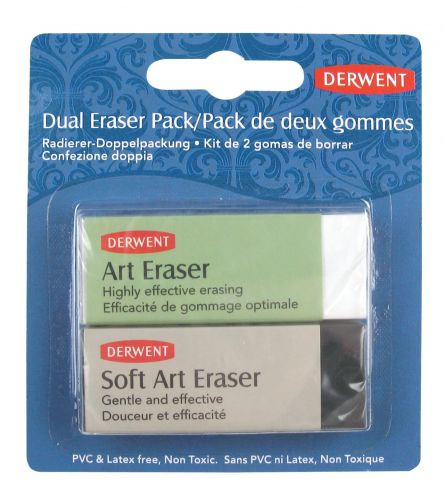 RADIERA PATRATA ALBA 2/SET DERWENT PROFESSIONAL DERWENT imagine 2022 depozituldepapetarie.ro
