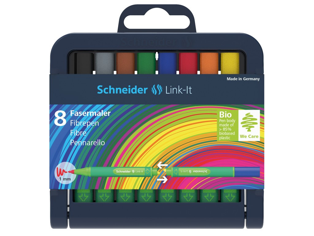 Set Liner Schneider Link-It 1,0 mm, 8 culori horus-center.ro imagine 2022 depozituldepapetarie.ro