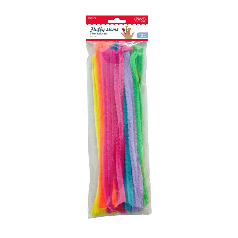 Accesorii craft – Sarma plusata neon DACO Daco imagine 2022 depozituldepapetarie.ro
