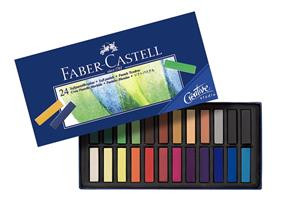 Cutie Creioane Pastel Soft Mini Faber-Castell 24 culori Faber-Castell imagine 2022 depozituldepapetarie.ro
