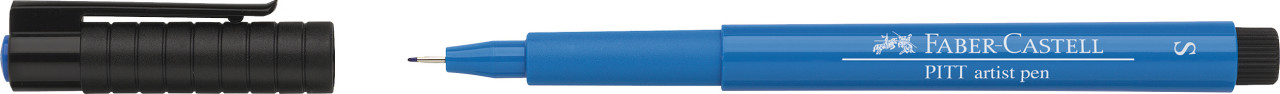 PITT ARTIST PEN S ALBASTRU PHTALO FABER-CASTELL Faber-Castell imagine 2022 depozituldepapetarie.ro
