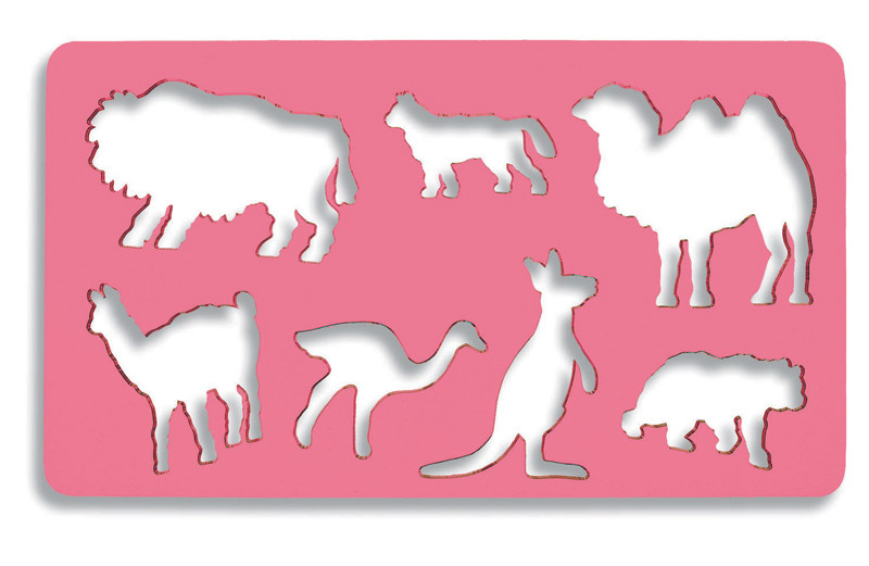 Sablon 7 animale salbatice horus-center.ro imagine 2022 depozituldepapetarie.ro