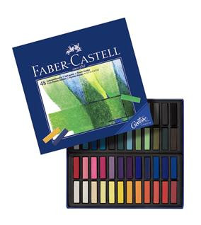 Cutie Creioane Pastel Soft Mini Faber-Castell 48 culori Faber-Castell imagine 2022 depozituldepapetarie.ro