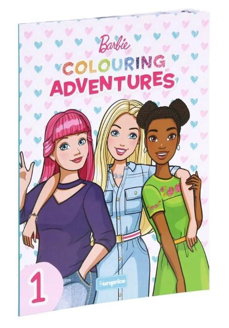Carte de colorat - Barbie Colouring Adventures 1