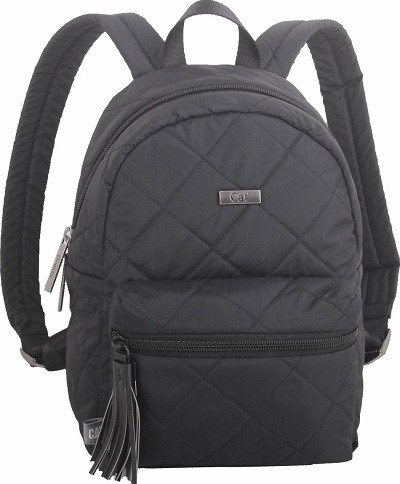 Mini rucsac femei CATERPILLAR Woman”s Molly, material 600D soft touch nylon – negru CATERPILLAR imagine 2022 depozituldepapetarie.ro